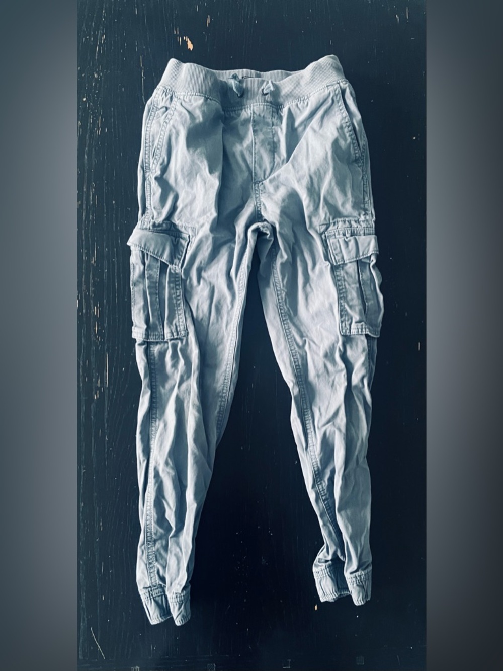 GAP Light Blue Kids Cargo Jogger Pants